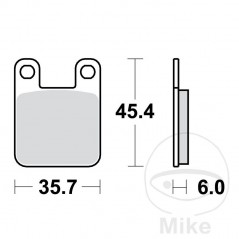 TRW Standard brake pads SCOOTER ALTN: 7320146 787.49.44