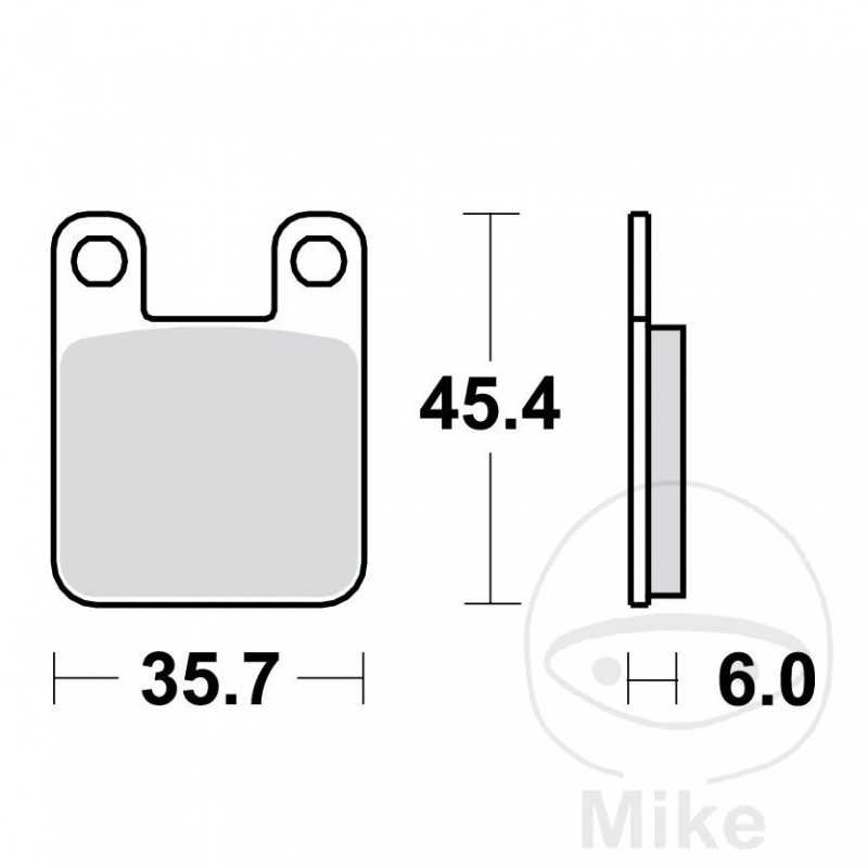 TRW Standard brake pads SCOOTER ALTN: 7320146 787.49.44
