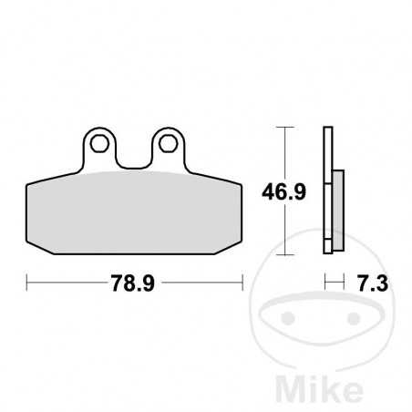 TRW Standard brake pads ALTN: 7370950 787.20.54