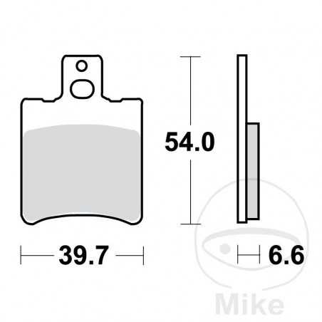 TRW Standard brake pads SCOOTER ALTN: 7320203 787.49.51