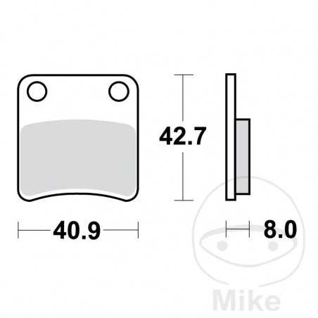 TRW Standard brake pads ALTN: 7320533 787.01.03
