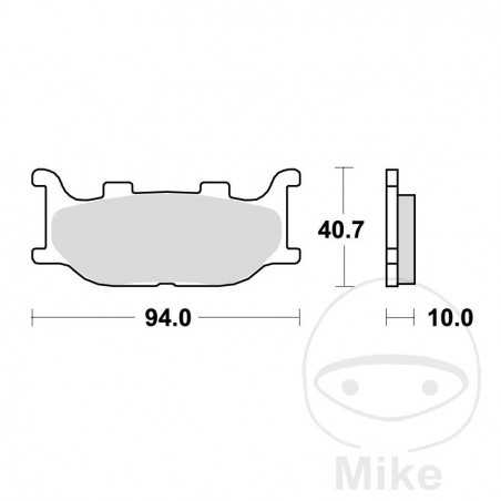 TRW Standard brake pads ALTN: 7320528 787.27.81