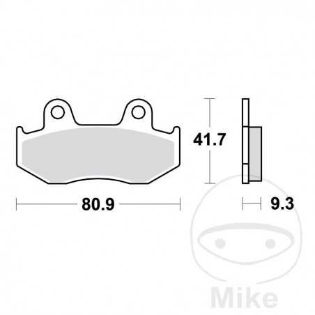 TRW Standard brake pads ALTN: 7320547 787.32.19