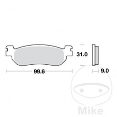 TRW Standard brake pads ALTN: 7321680 787.09.18