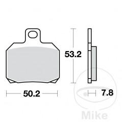 TRW Standard brake pads SCOOTER ALTN: 7320278 787.24.84