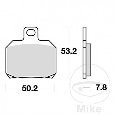 TRW Standard brake pads SCOOTER ALTN: 7320278 787.24.84