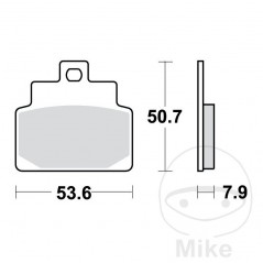 TRW Standard brake pads SCOOTER ALTN: 7320543 787.26.90