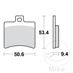TRW Standard brake pads SCOOTER ALTN: 7320541 787.27.08
