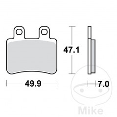 TRW Standard brake pads ALTN: 7323462 787.39.46