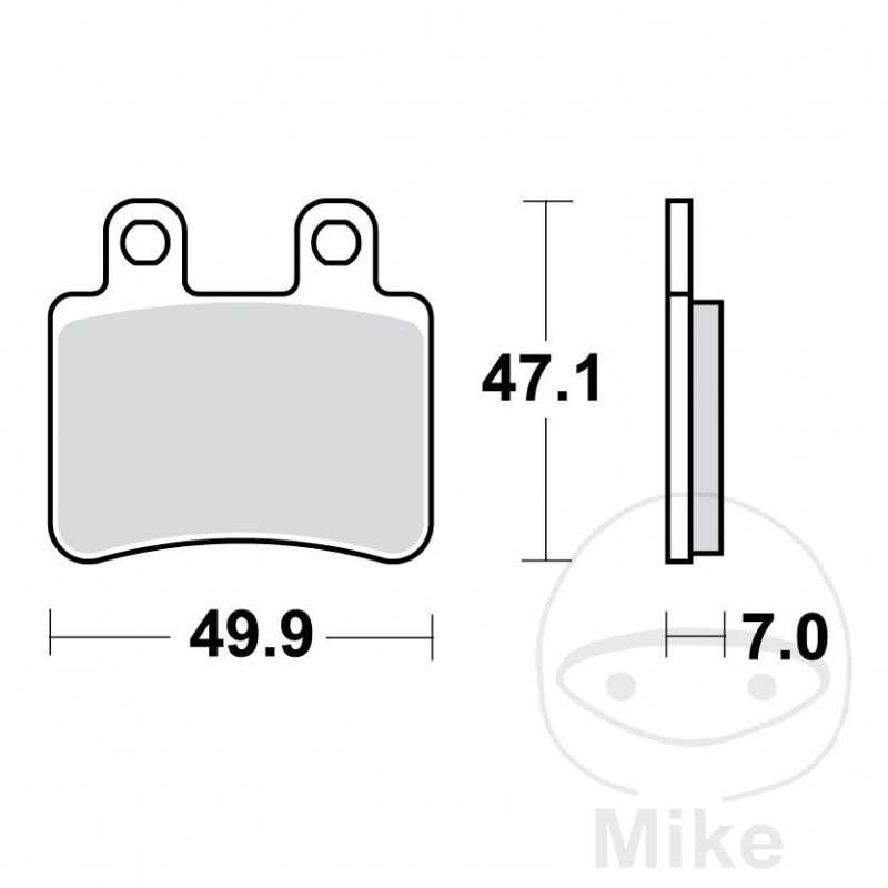 TRW Standard brake pads ALTN: 7323462 787.39.46