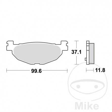 TRW Standard brake pads ALTN: 7320554 787.19.99