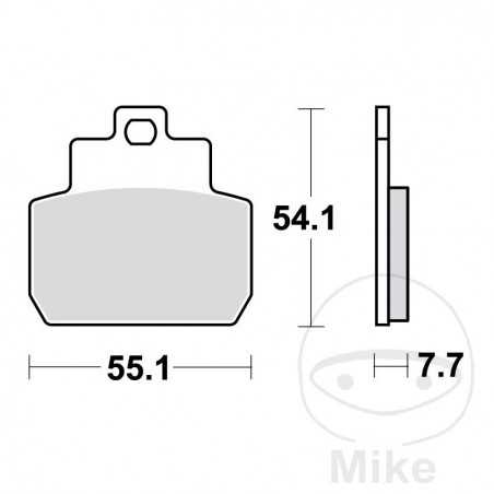 TRW Standard brake pads ALTN: 7320561 787.20.13