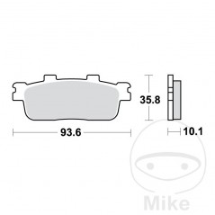 TRW Standard brake pads ALTN: 7320562 787.00.40