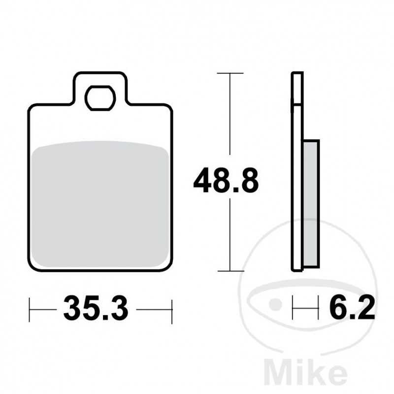 TRW Standard brake pads ALTN: 7320535 787.01.19
