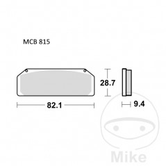 TRW PASTILLAS DE FRENO SINTERIZADAS SCR 787.03.10
