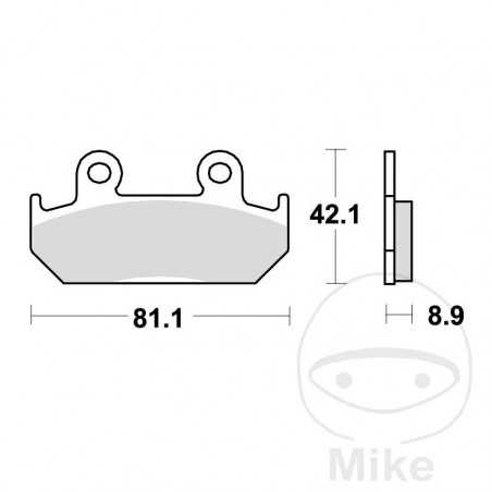 TRW Standard brake pads ALTN: 7377484 787.17.91