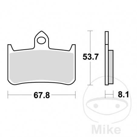 TRW Standard brake pads ALTN: 7375454 787.20.05