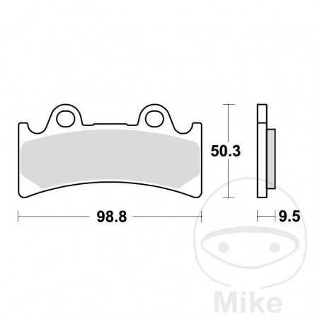 TRW Standard brake pads ALTN: 7376569 787.26.33