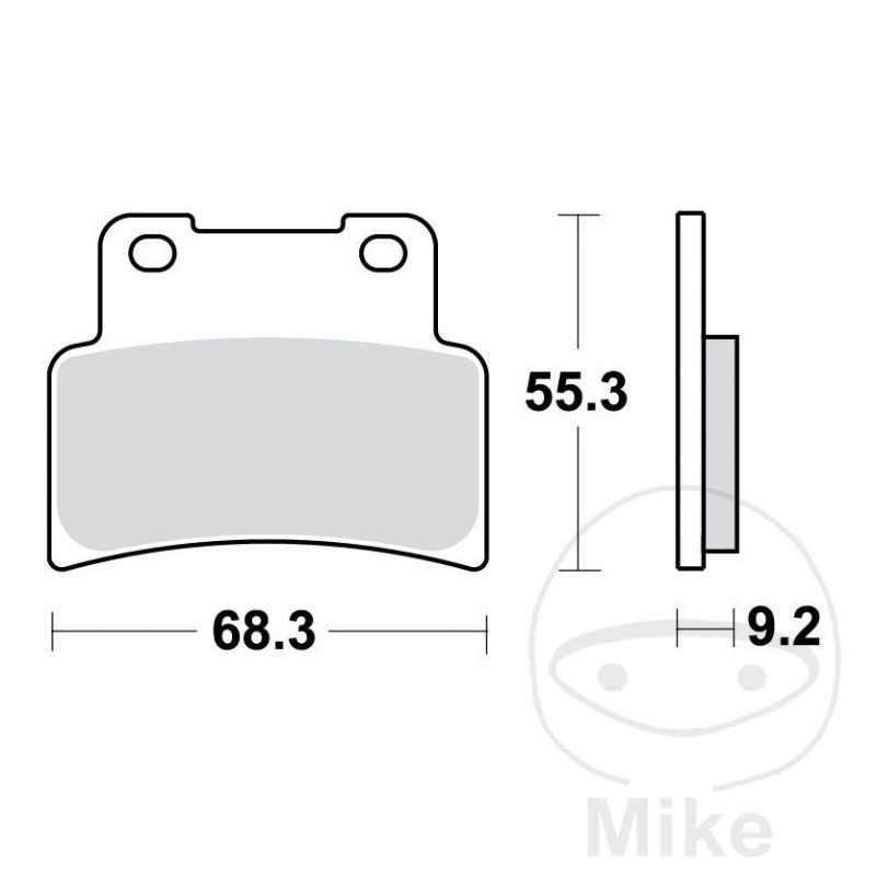 TRW Standard brake pads ALTN: 7322423 787.46.88