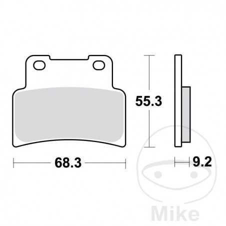 TRW Standard brake pads ALTN: 7322423 787.46.88
