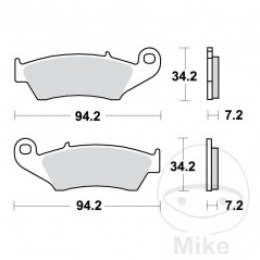 TRW Pastillas de freno estándar OFFROAD ALTN: 7375439 787.54.04
