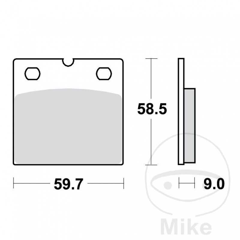 TRW Standard brake pads ALTN: 7328420 787.17.18