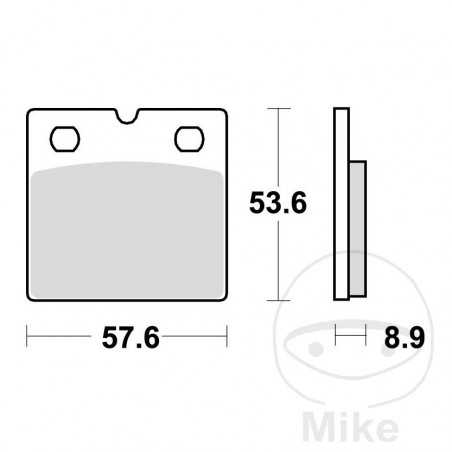 TRW Standard brake pads ALTN: 7374614 787.22.45