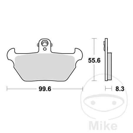 TRW Standard brake pads ALTN: 7320963 787.22.52
