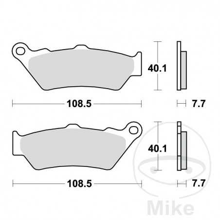 TRW Standard brake pads ALTN: 7321615 787.27.65