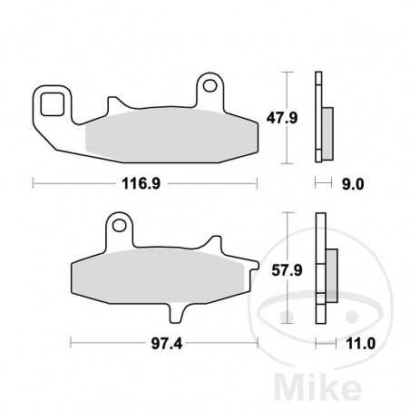 TRW Pastillas de freno estándar ALTN: 7372428 787.20.39