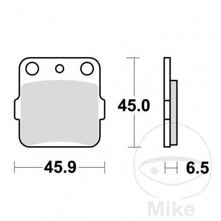 TRW SINTERED BRAKE PADS SI ALTN: 7377773 787.28.72