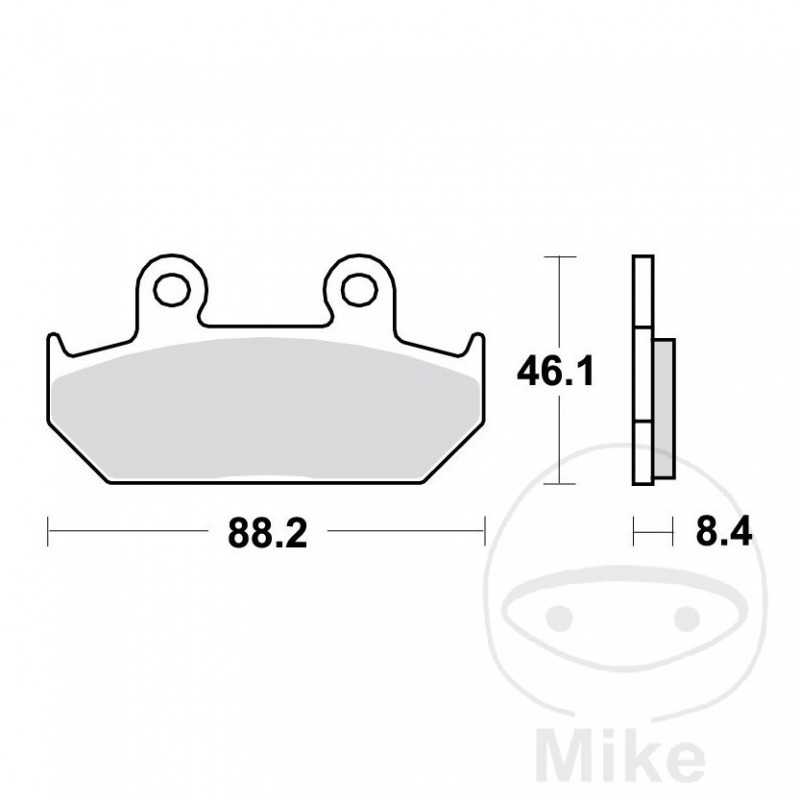 TRW Standard brake pads ALTN: 7371024 787.17.34