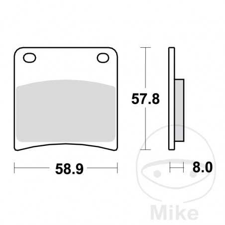 TRW Pastillas de freno estándar ALTN: 7372410 787.19.73