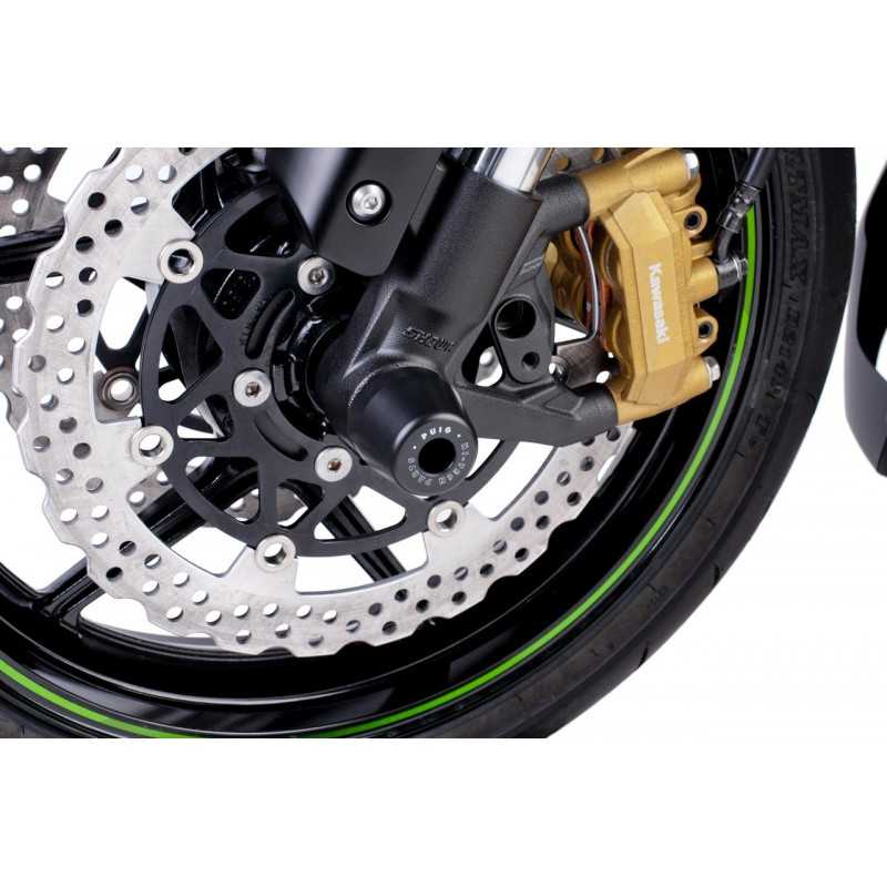 Fork protector front wheel hub