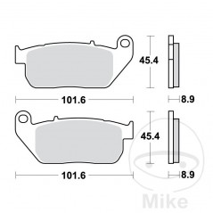 TRW Front brake pad set PC 7870284