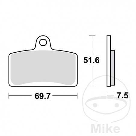 TRW Standard brake pads ALTN: 7321342 787.53.47