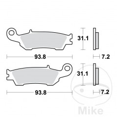 TRW Pastillas de freno estándar OFFROAD ALTN: 7322548 787.55.29