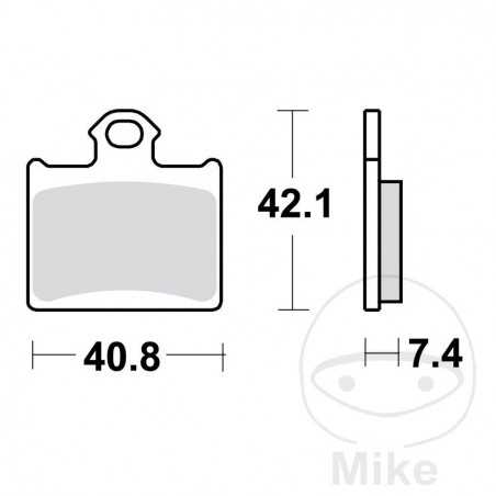 TRW Standard brake pads OFFROAD ALTN: 7323611 787.55.37
