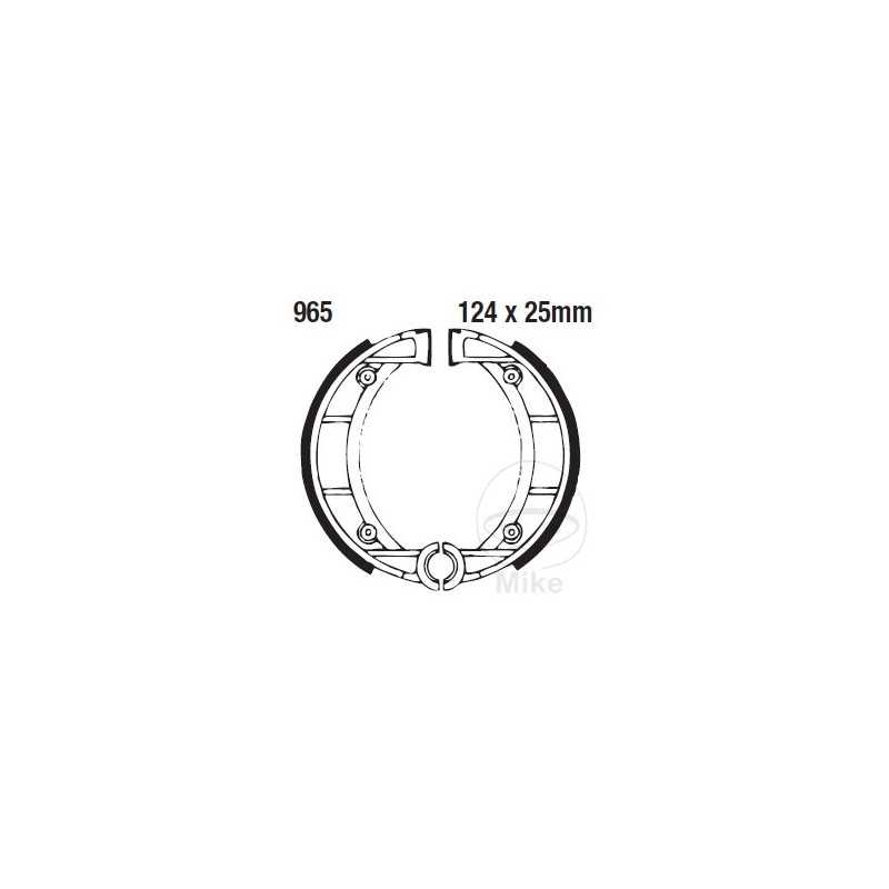 EBC spring brake shoes 732.01.49