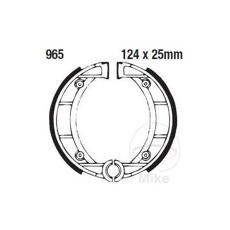 EBC spring brake shoes 732.01.49