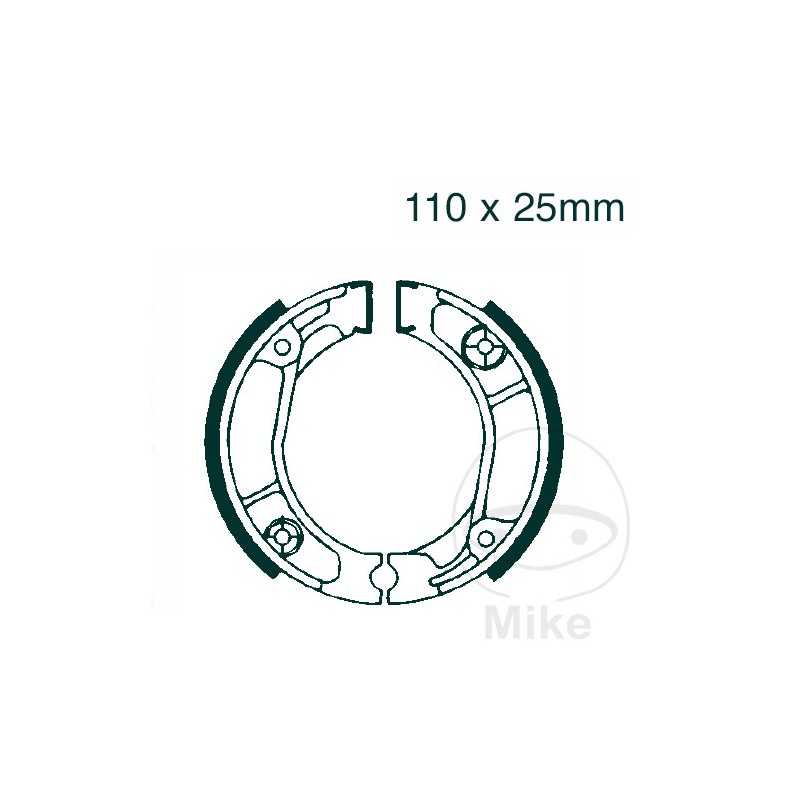 EBC spring brake shoes 732.20.01