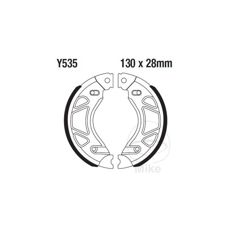 EBC spring brake shoes 732.20.19