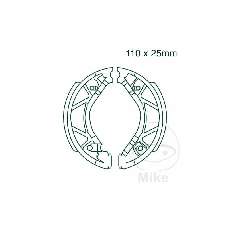 EBC spring brake shoes 732.20.76