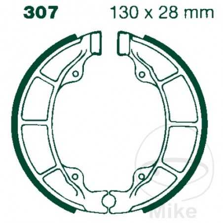 EBC spring brake shoes 732.22.58