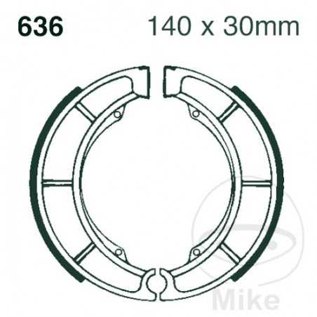 EBC Zapatas de freno con muelle 732.33.22