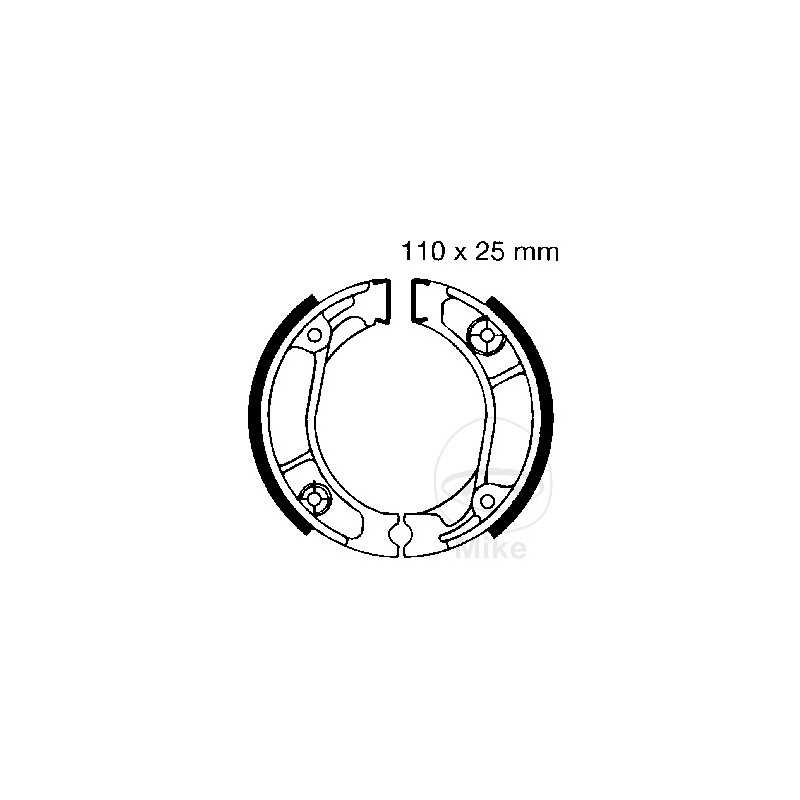 EBC spring brake shoes ALTN: 7325871 732.68.87