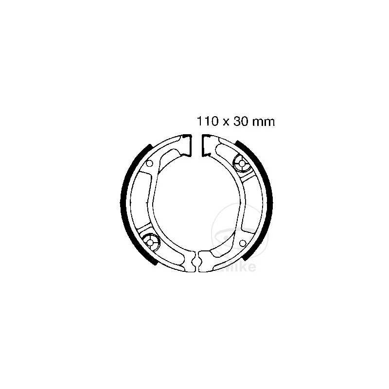EBC spring brake shoes ALTN: 7860208 732.59.96