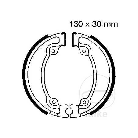 EBC spring brake shoes ALTN: 7326002 737.35.82