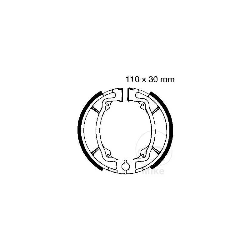 EBC spring brake shoes 732.60.28