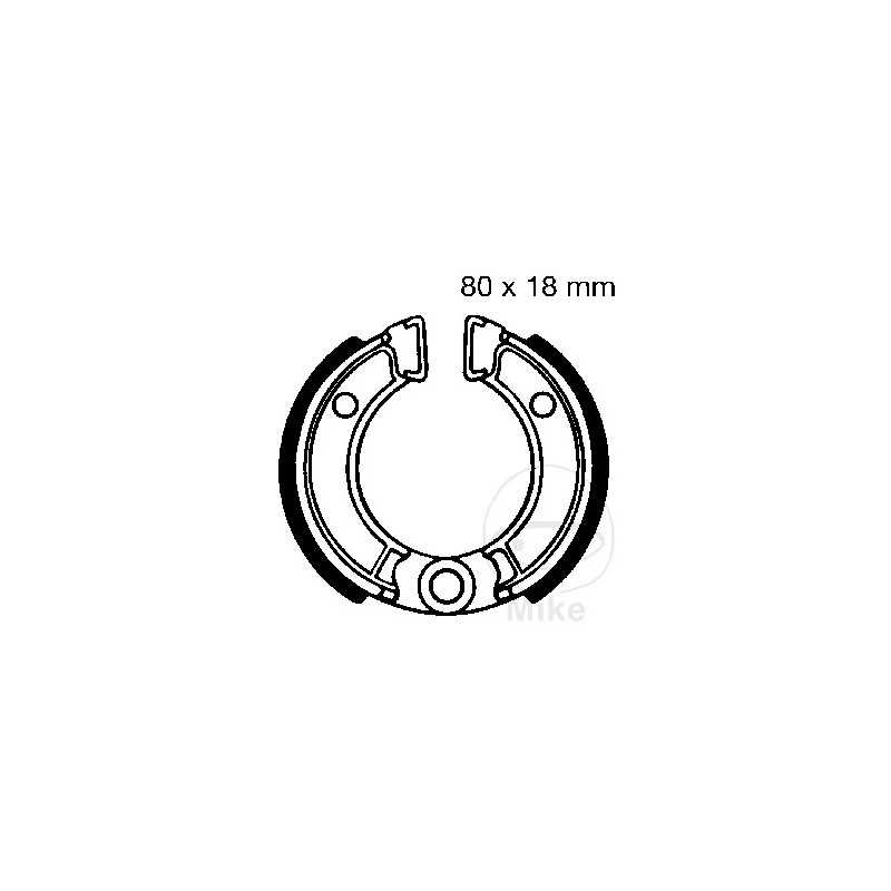 EBC spring brake shoes 732.79.01